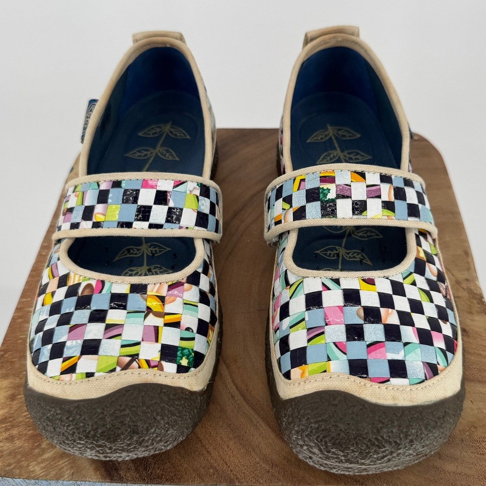 Keen Harvest Woven Rice Bag Mary Jane Shoes 9 Womens 5389-WRRE Gorpcore Walking